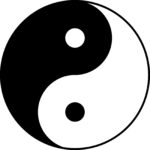 To jest chiński symbol Yin Yang 